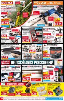 LED-Lampe im aktuellen Norma Prospekt (Dresden) LED-Lampe im Norma Prospekt "Mehr fürs Geld" mit 30 Seiten (Dresden)
