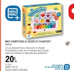 Mes comptines à jouer et chanter - Nathan à 20,90 € dans le catalogue E.Leclerc