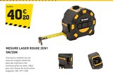 Mesure laser rouge 2en1 5m/20m à Tout Faire dans Glos-la-Ferrière
