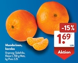 Mandarinen, kernlos bei ALDI SÜD im Böblingen Prospekt für 1,69 €