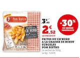 Promo Frites du Ch'Nord à la graisse de boeuf surgelés à 2,52 € dans le catalogue Super U à Amiens