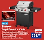 Gasgrill Boston Pro 3 Turbo von Enders für 229,00 € bei ALDI Nord im Angebot Gasgrill Boston Pro 3 Turbo von Enders im aktuellen ALDI Nord Prospekt