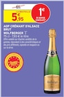 AOP Crémant d'Alsace Brut - Wolfberger - Intermarché Express AOP Crémant d'Alsace Brut - Wolfberger à 5,95 € dans le catalogue Intermarché Express