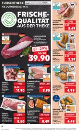 Aktueller Kaufland Prospekt mit Schweinefleisch, "Aktuelle Angebote", Seite 20