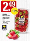 Spanische Erdbeeren im Angebot bei WEZ in Bad Oeynhausen Spanische Erdbeeren Angebote von EDEKA Herzstücke bei WEZ Bad Oeynhausen für 2,49 €