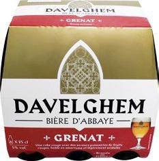 Bière d’Abbaye Grenat 5% vol.