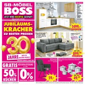 Aktueller SB Möbel Boss Möbel & Einrichtung Prospekt in Müglitztal und Umgebung, "JETZT WIRD RICHTIG GESPART!" mit 12 Seiten, 06.09.2025 - 12.09.2025