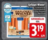 Geflügel-Wiener von  im aktuellen EDEKA Prospekt für 3,19 €