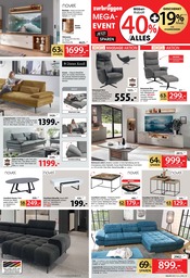 Aktueller Zurbrüggen Prospekt mit Tisch, "40% auf fast ALLES!", Seite 5