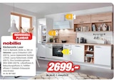 Küchenzeile Laser im Angebot bei Möbel AS in Speyer Küchenzeile Laser Angebote von nobilia bei Möbel AS Speyer für 2.699,00 €