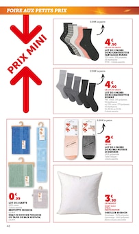 Promo Literie dans le catalogue Hyper U du moment à la page 42