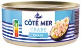 Chair de Crabe - CÔTE D'OR en promo à 1,87 € chez Colruyt Chair de Crabe - CÔTE D'OR dans le catalogue Colruyt