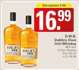 WEZ Rehburg-Loccum - Dublins Own Irish Whiskey Angebot im Prospekt Dublins Own Irish Whiskey bei WEZ im Rehburg-Loccum Prospekt für 16,99 €