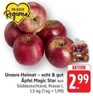Aktuelles Äpfel Magic Star Angebot bei E center in Schwäbisch Gmünd ab 2,99 €