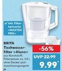 Tischwasserfilter »Aluna« Angebote von BRITA bei Kaufland Schweinfurt für 9,99 €