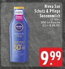 Schutz & Pflege Sonnenmilch im Angebot bei EDEKA in Herten Schutz & Pflege Sonnenmilch Angebote von Nivea Sun bei EDEKA Herten für 9,99 €