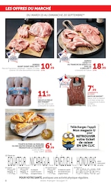 Promos Gigot D'agneau dans le catalogue "PRIX BAS DE VOTRE MAGASIN" de Super U Gigot D'agneau en promo dans le catalogue Super U à la page 6