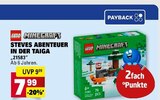 Aktuelles Minecraft Steves Abenteuer in der Taiga Angebot bei E center in Wiesbaden ab 7,99 €