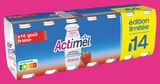 Yaourt à boire édition limitée fraise - ACTIMEL dans le catalogue Intermarché Hyper