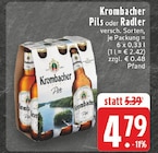 Pils Angebote von Krombacher bei E center Krefeld für 4,79 €