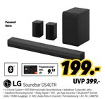 Soundbar DS40TR im Angebot bei MEDIMAX in Eberswalde Soundbar DS40TR Angebote von LG bei MEDIMAX Eberswalde für 199,00 €