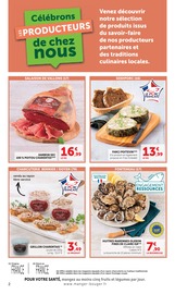 Promos Viande dans le catalogue "Poitou-Charentes" de Hyper U Viande en promo dans le catalogue Hyper U à la page 2