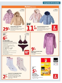 Promotion Pyjama dans le prospectus Auchan Hypermarché, valable du 29/09/2026 au 11/10/2026 Promo Pyjama dans le catalogue Auchan Hypermarché du moment à la page 51