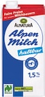 haltbare Bio-Alpenmilch im Angebot bei tegut in Nordhausen haltbare Bio-Alpenmilch Angebote von Alnatura bei tegut Nordhausen für 1,49 €