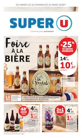 Prospectus Supermarchés Super U en cours à Louisfert et alentours, "Super U", 11 pages, 10/03/2026 - 22/03/2026 Catalogue Supermarchés Super U en cours à Louisfert et alentours, "Super U", 11 pages, 10/03/2026 - 22/03/2026