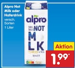 Not Milk bei Netto Marken-Discount im Kempen Prospekt für 1,99 €