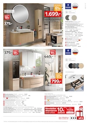 Vitrine Angebote im Prospekt "Badezimmer-Testerinnen und -Tester gesucht!" von XXXLutz Möbelhäuser Vitrine Angebote im Prospekt "Badezimmer-Testerinnen und -Tester gesucht!" von XXXLutz Möbelhäuser auf Seite 13