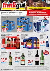 Aktueller Trinkgut Prospekt mit Cola, "Aktuelle Angebote", Seite 1