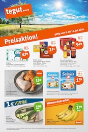 Aktueller tegut Supermärkte Prospekt für Essenbach: tegut… gute Lebensmittel mit 22} Seiten, 08.07.2024 - 13.07.2024