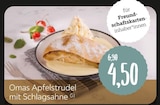 Oma‘s Apfelstrudel mit Schlagsahne Angebote bei XXXLutz Möbelhäuser Regensburg für 4,50 €