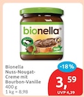 Aktuelles Bionella Nuss-Nougat-Creme mit Bourbon-Vanille Angebot bei budni in Berlin ab 3,59 €
