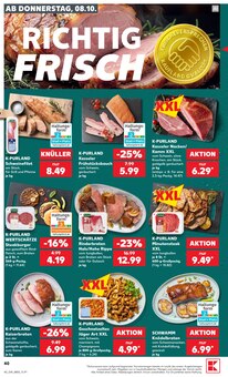 Rindfleisch im Kaufland Prospekt "Hier bin ich richtig" mit 80 Seiten (Reutlingen)