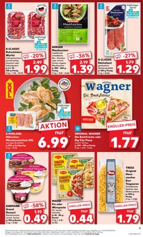 Nudeln im aktuellen Kaufland Prospekt (Karlsruhe) Nudeln im Kaufland Prospekt "KNĂśLLER" mit 58 Seiten (Karlsruhe)