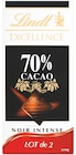 Tablette Excellence Noir 70% Cacao - Lindt à 2,93 € dans le catalogue Intermarché Hyper