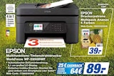Multifunktions-Tintenstrahldrucker WorkForce WF-2950DWF Angebote von EPSON bei expert Löhne für 39,00 €