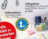 Haftnotizblock oder Collegeblock von  im aktuellen TEDi Prospekt für 1,00 €