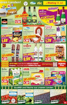 Jagdwurst Angebot im aktuellen Norma Prospekt auf Seite 13
