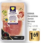 Herzstücke Jamón Serrano Angebote von EDEKA bei EDEKA Offenburg für 1,69 €