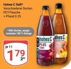 Saft Plus Eisen von Hohes C im aktuellen GLOBUS Prospekt