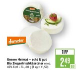 Bio Ziegenfrischkäsetaler Angebote von Demeter bei Marktkauf Leonberg für 2,49 €