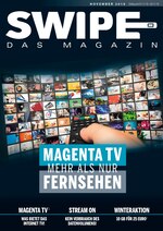 Telekom Partner Saar Prospekt "SWIPE - Das Magazin", 4 Seiten, für Saarbrücken, 01.11.2019 - 30.11.2019 Telekom Partner Saar Prospekt "SWIPE - Das Magazin", 4 Seiten, für Saarbrücken, 01.11.2019 - 30.11.2019
