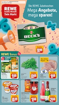 REWE Prospekt Lonsee "Dein Markt" mit 34 Seiten