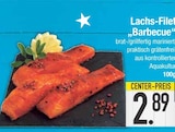 Lachs-Filets „Barbecue“ von  im aktuellen EDEKA Prospekt für 2,89 €