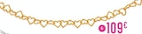 Promo bracelet, 18 cm, or jaune 1,44 g à 109,00 € dans le catalogue E.Leclerc à Mainvilliers
