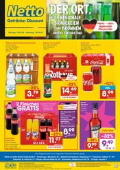 Aktueller Netto Marken-Discount Prospekt mit Bier, "DER ORT, AN DEM DU IMMER AUSGEZEICHNETE PREISE FINDEST.", Seite 1