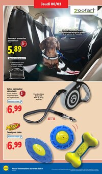 Promo Laisse Pour Chien dans le catalogue Lidl du moment à la page 44